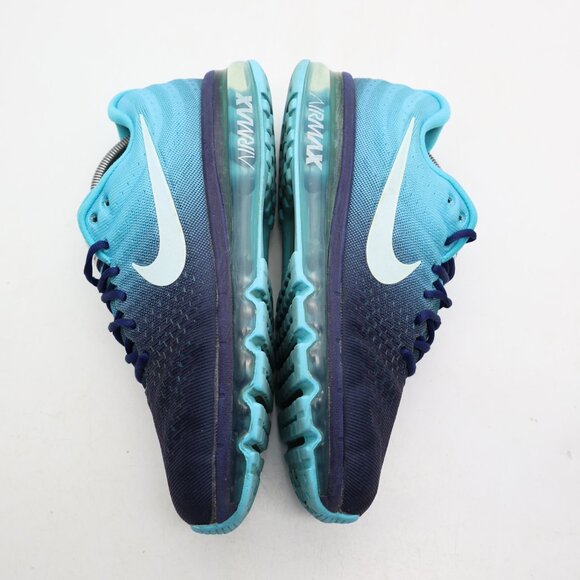 Nike Air Max 2017 Men's Size 10 Blue Black White Anthracite Sneakers 849559-404 - Picture 8 of 11